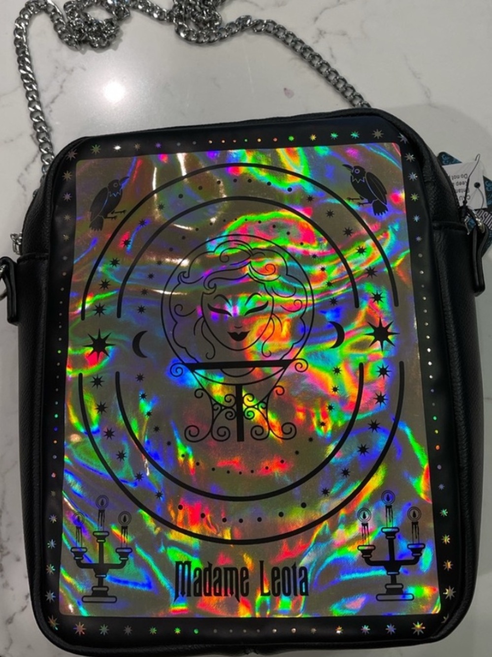 Disney 50th Anniversary Haunted Mansion Madame Leota Crossbody Bag - Picture 2 of 3